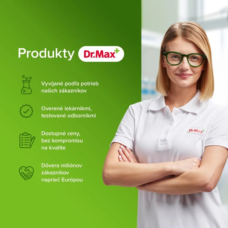 Dr. Max Vitamin C, D + Zinc 1×30 tbl, výživový doplnok