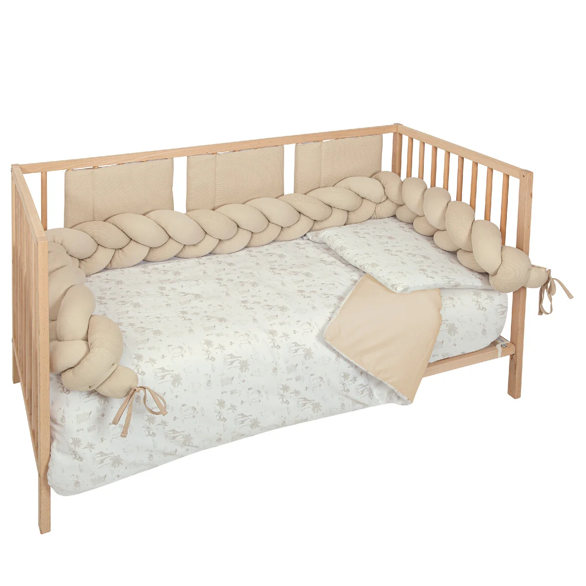 Mantinel pletenec 210cm BIMBIDREAMS - TEX00 BEIGE