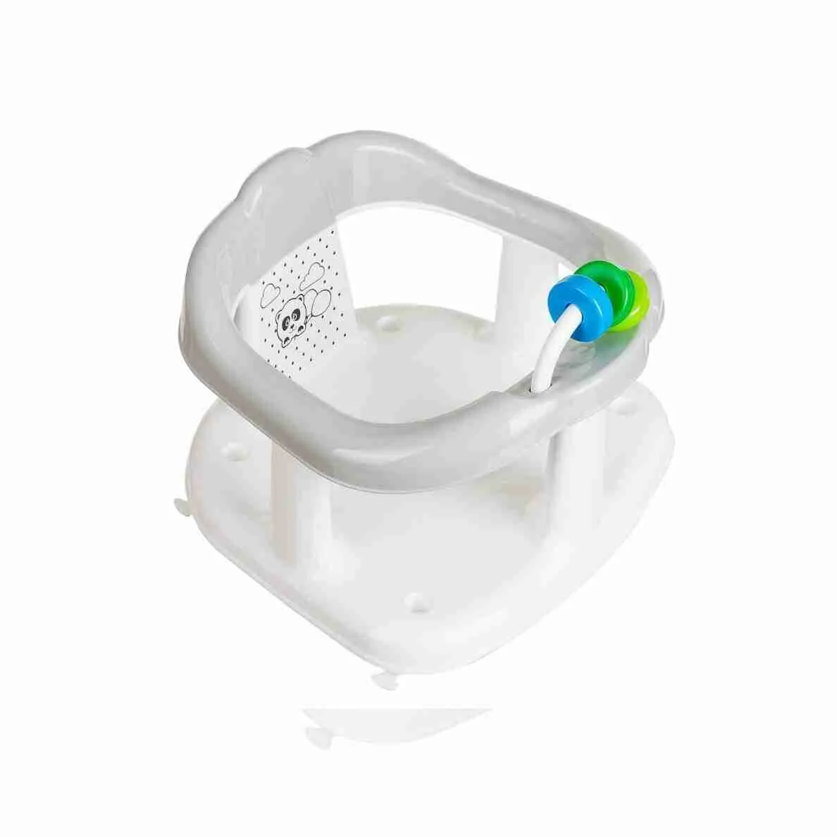 MALTEX Sedadlo do vane Panda - grey 1×1kus, sedadlo do vane, sivé