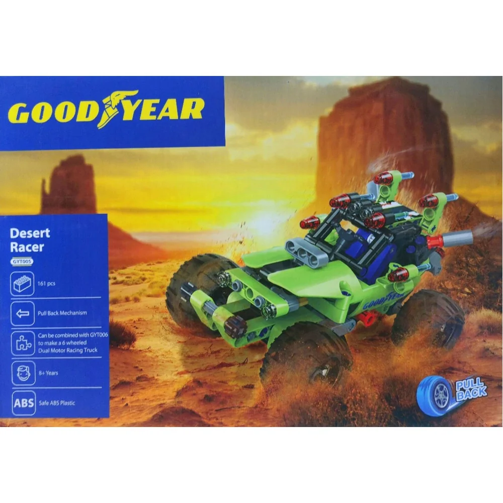 Goodyear terénne auto Official Sport Car GYT005 stavebnica 161 dielikov-Goodyear
