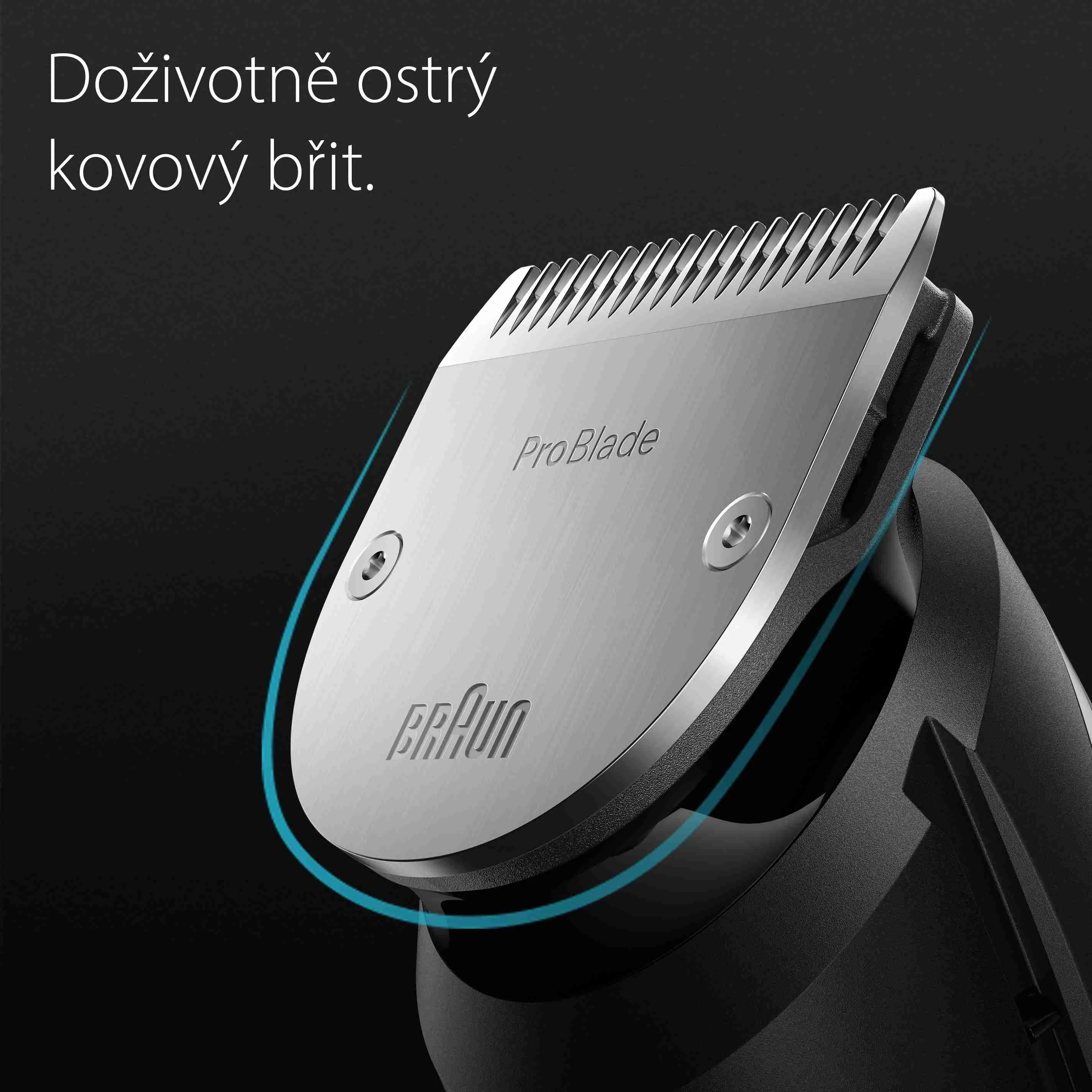 BRAUN MGK 7460 Black 1×1 ks, Multifunkčný zastrihávač