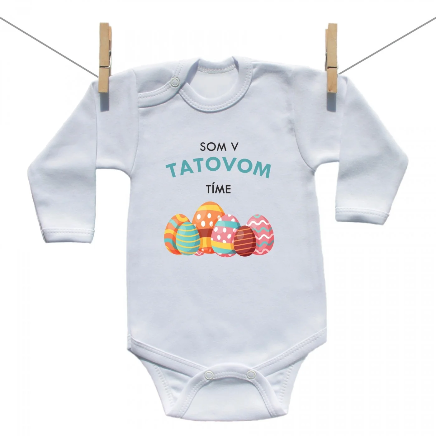 Boodyy Body s dlhým rukávom Som v tatovom tíme Veľkosť: 50