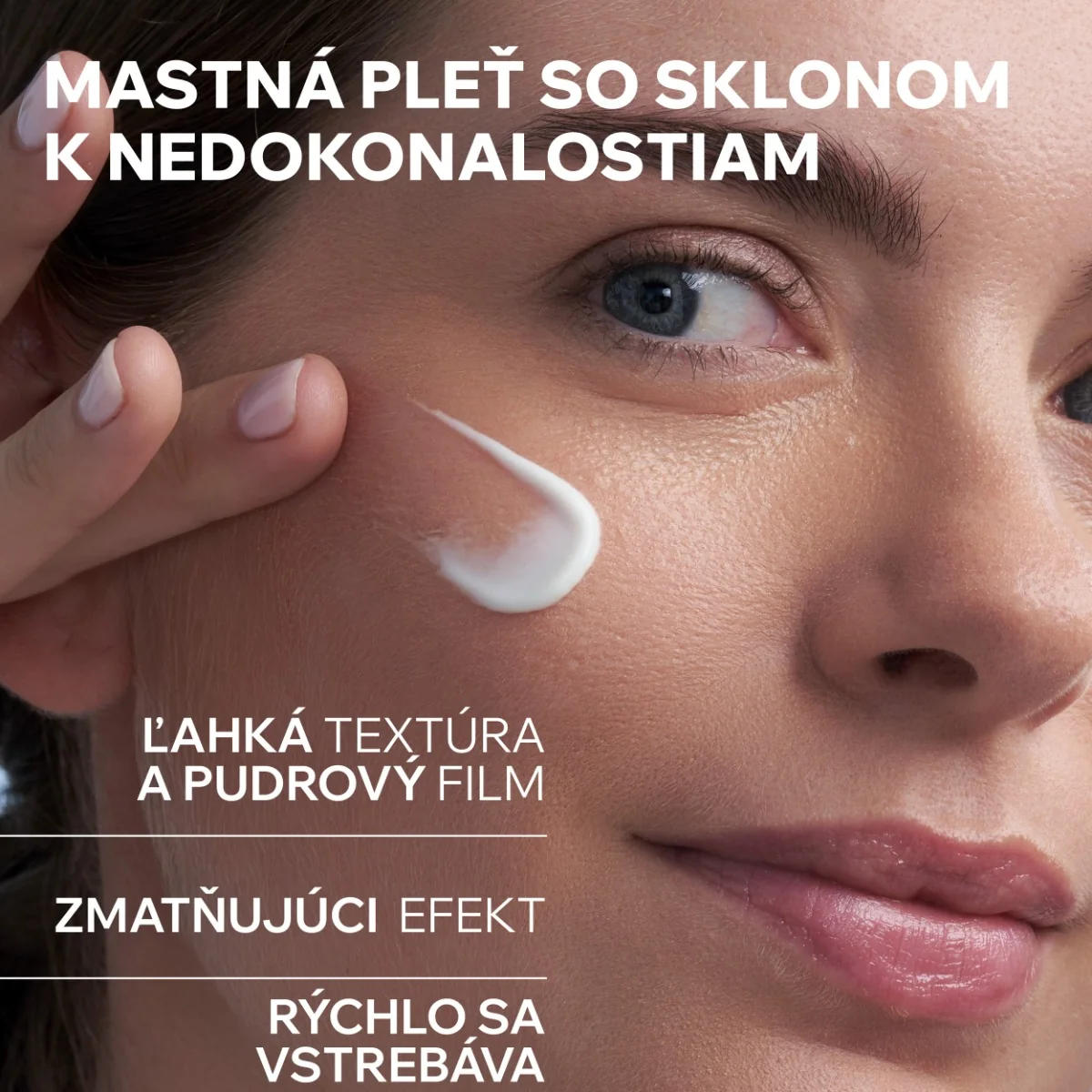 URIAGE HYSEAC 3-Regul+ 1×40 ml, denný krém pre pleť s nedokonalosťami