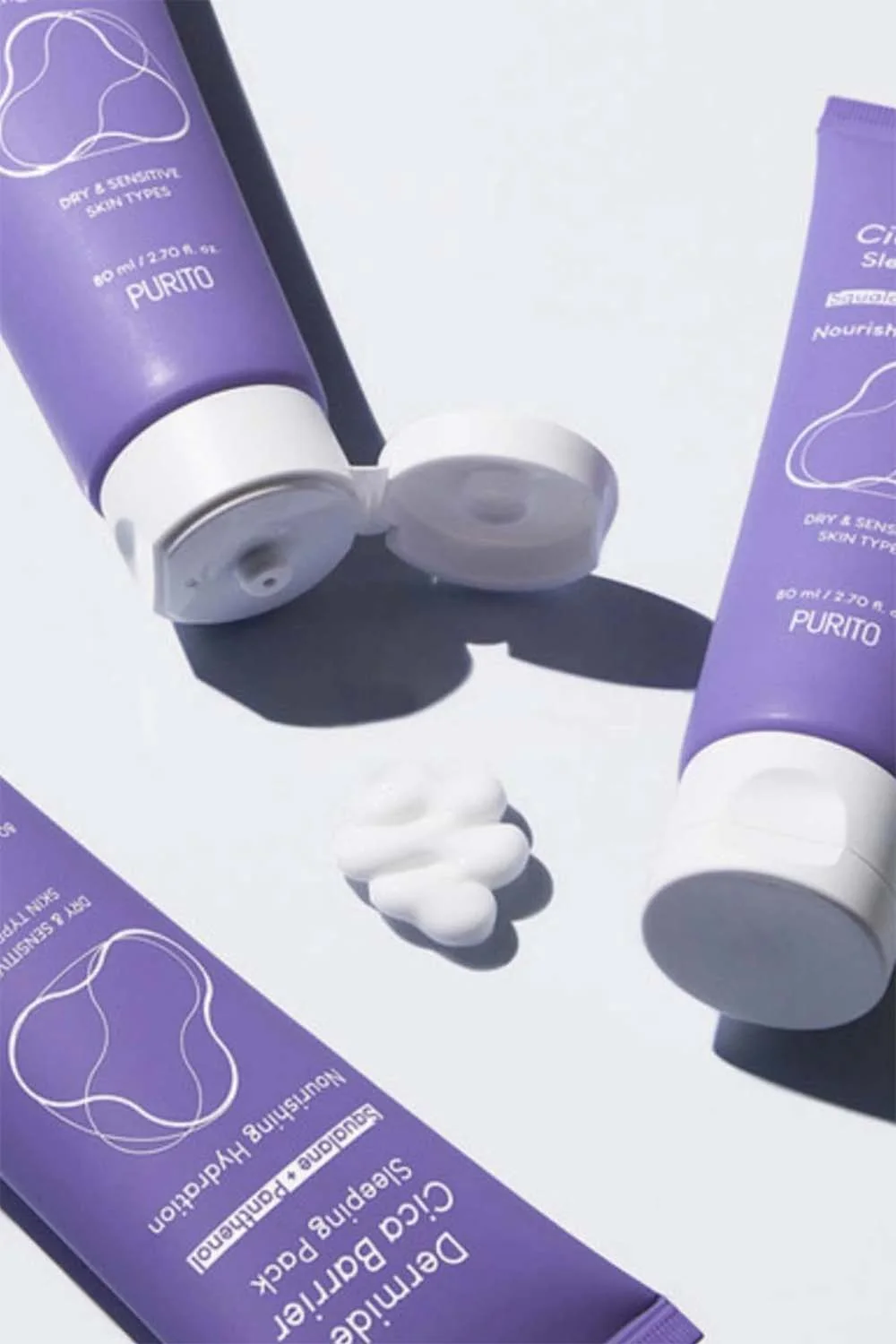 PURITO - Dermide Cica Barrier Sleeping Pack - pleťová nočná maska 80 ml 80 ml