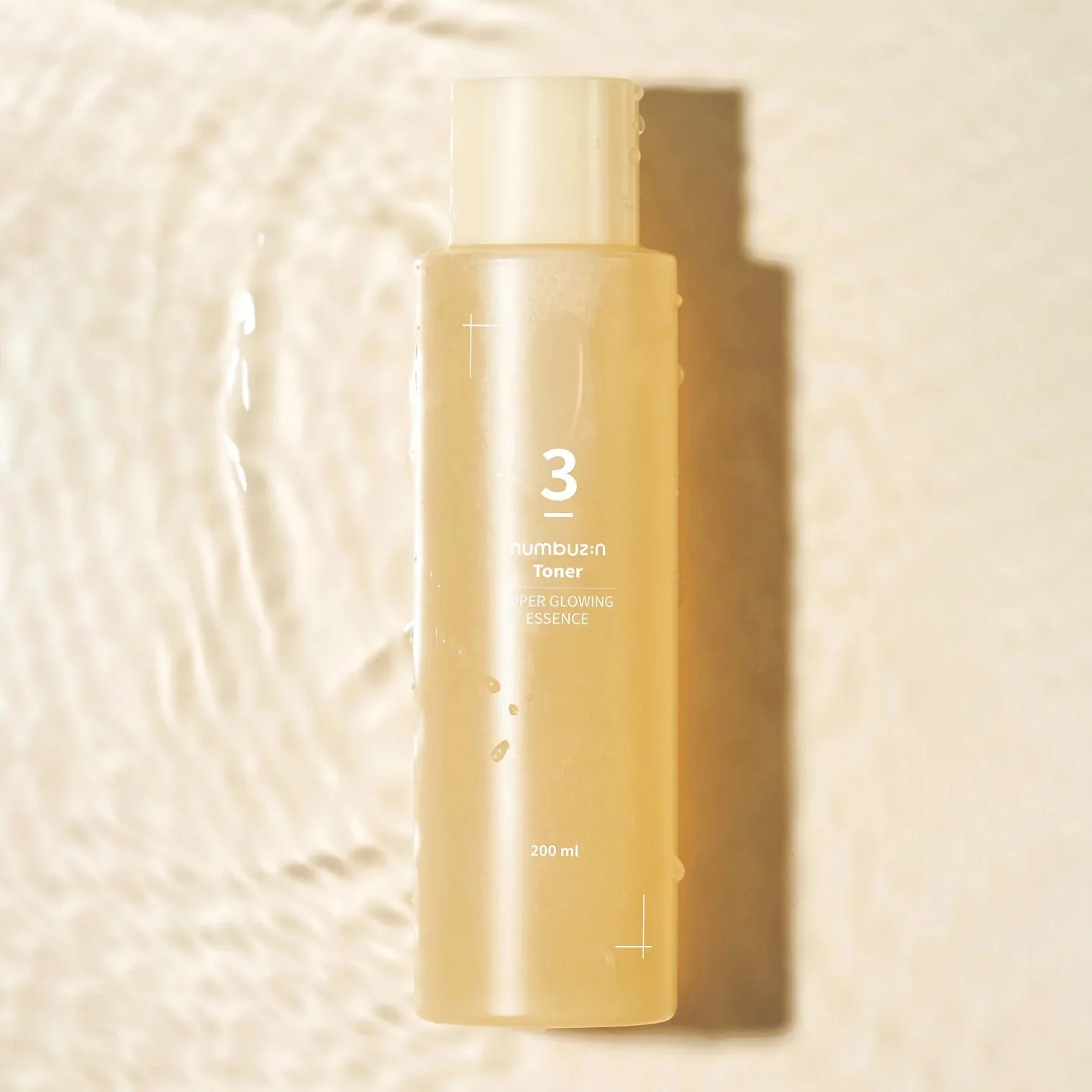 Numbuzin No.3 Super Glowing Essence Toner rozjasňujúca esencia s fermentovanými zložkami 200 ml