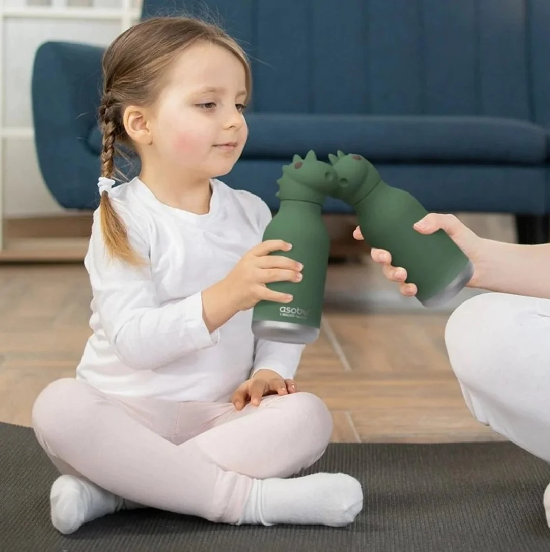 Bestie Bottles fľaša na pitie dinosaurus Detská termoska