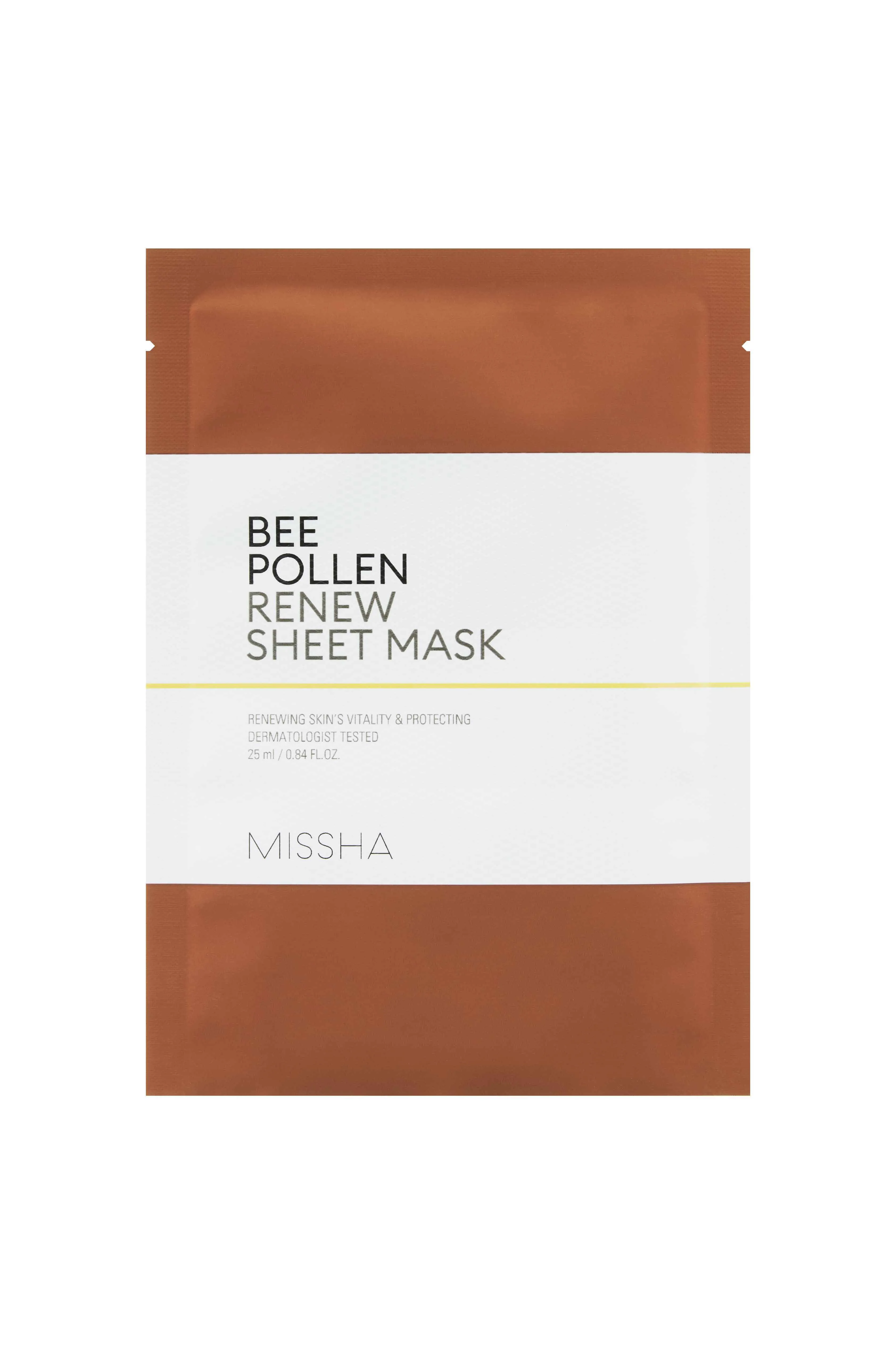 Missha Bee Pollen Renew Sheet Mask 25 ml / 1 sheet