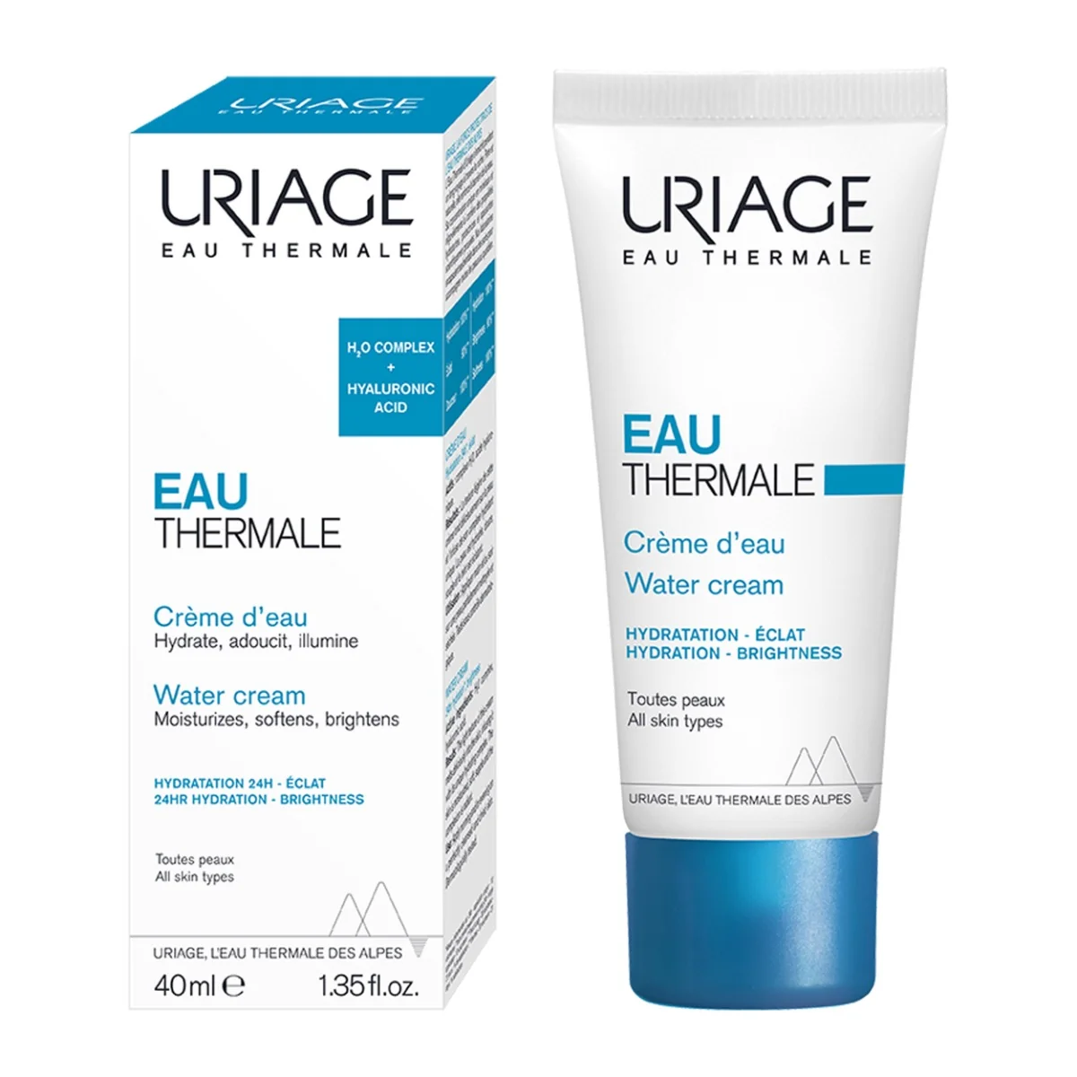 URIAGE EAU THERMALE Water Cream, 40ml 1×40 ml, krém pre normálnu a zmiešanú pleť