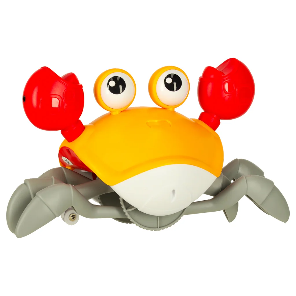Krab hračka Interaktívny lezúci – USB nabíjanie, hudba, vyhýbanie prekážkam