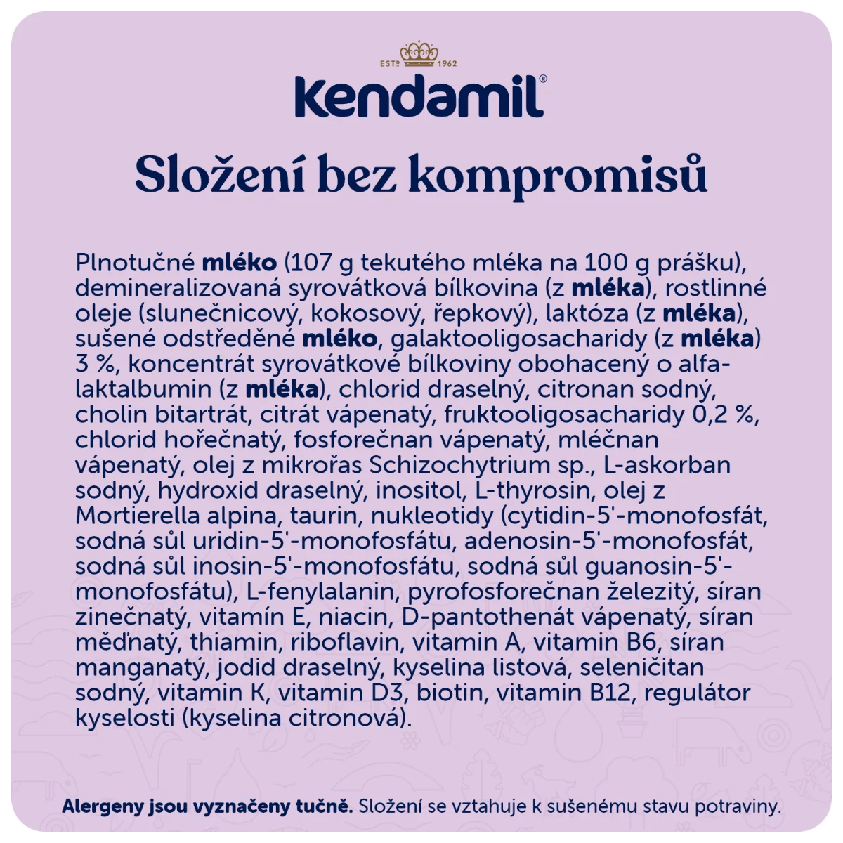 Kendamil Premium Box 2​ 1×600 g, dojčenská výživa