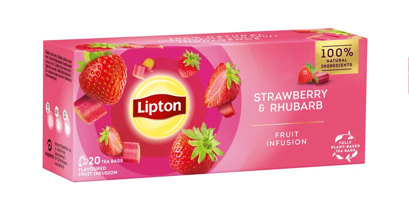 Lipton Strawberry with Rhubarb 1,7g 20 ks