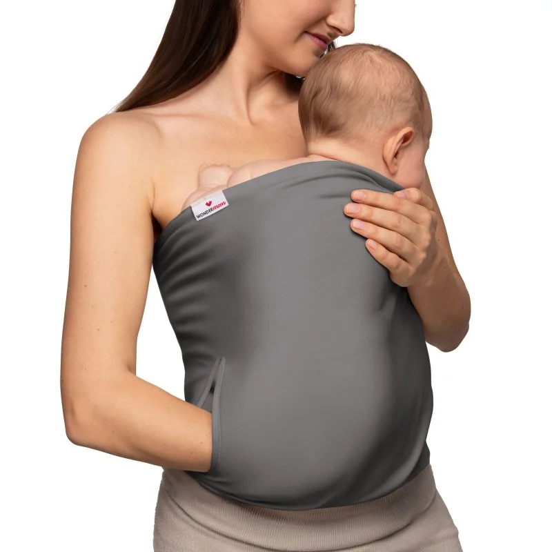 Wondermom bonding Band Skin to Skin Grey