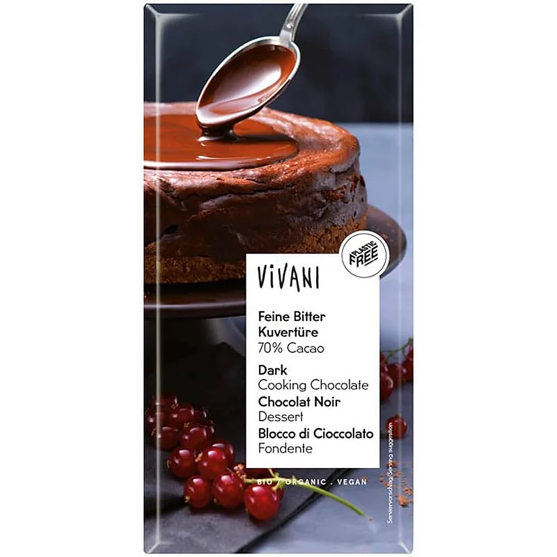 Čokoláda horká na varenie 70% (3x150g) Family pack
