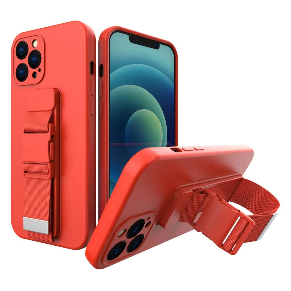 MG Rope silikónový kryt na Samsung Galaxy A53 5G, červený