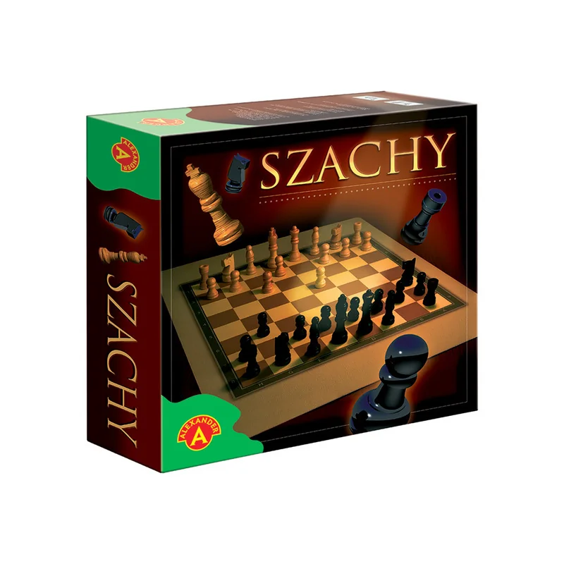 Šach spoločenská hra drevená ALEXANDER