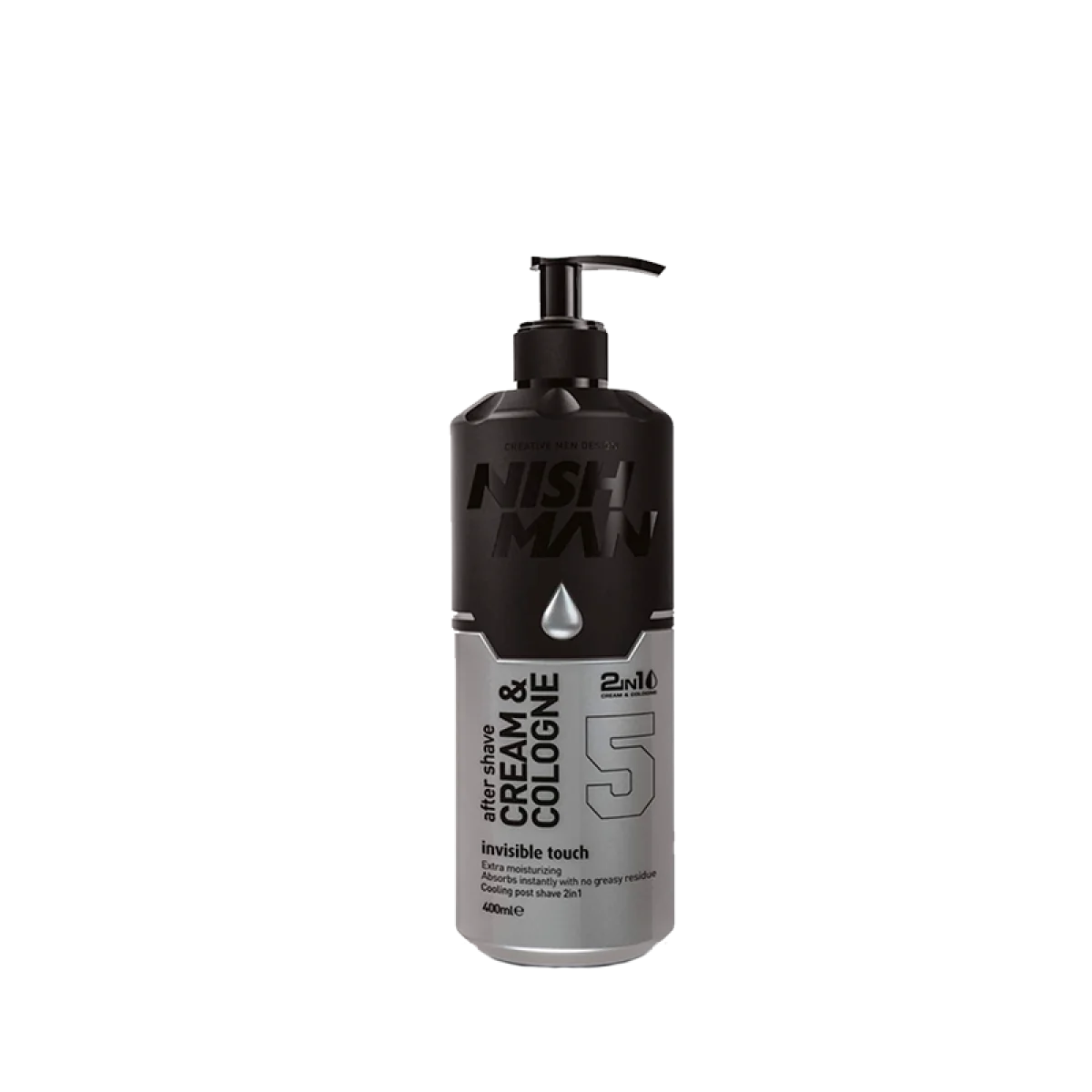 Hydratačný krém-kolínska po holení Nishman 5 Invictus Aftershave 2v1 400ml