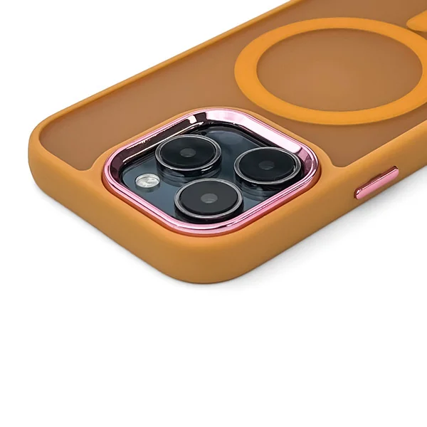 MG Magnetic MagSafe kryt na iPhone 16 Pro Max, oranžový