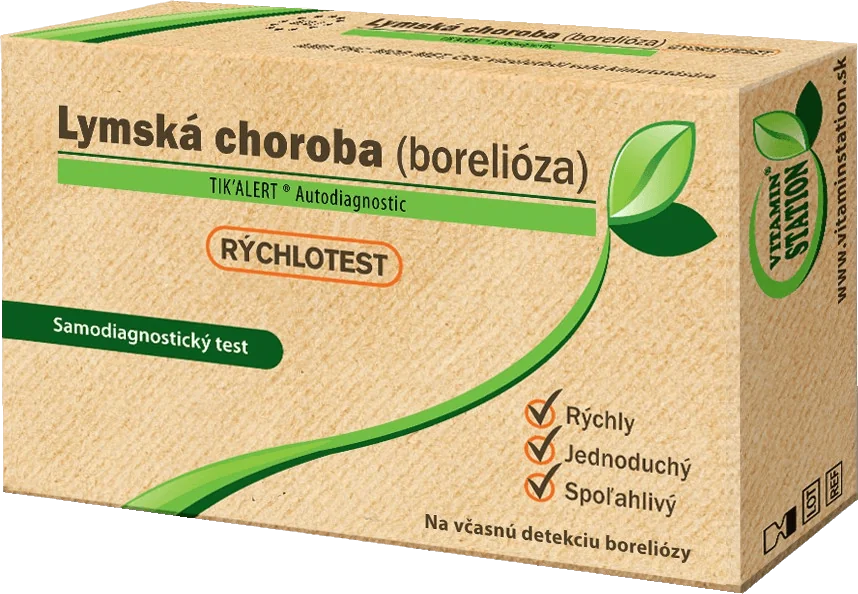 VITAMIN STATION Rýchlotest Lymská choroba 1×1 set, samodiagnostický test z krvi