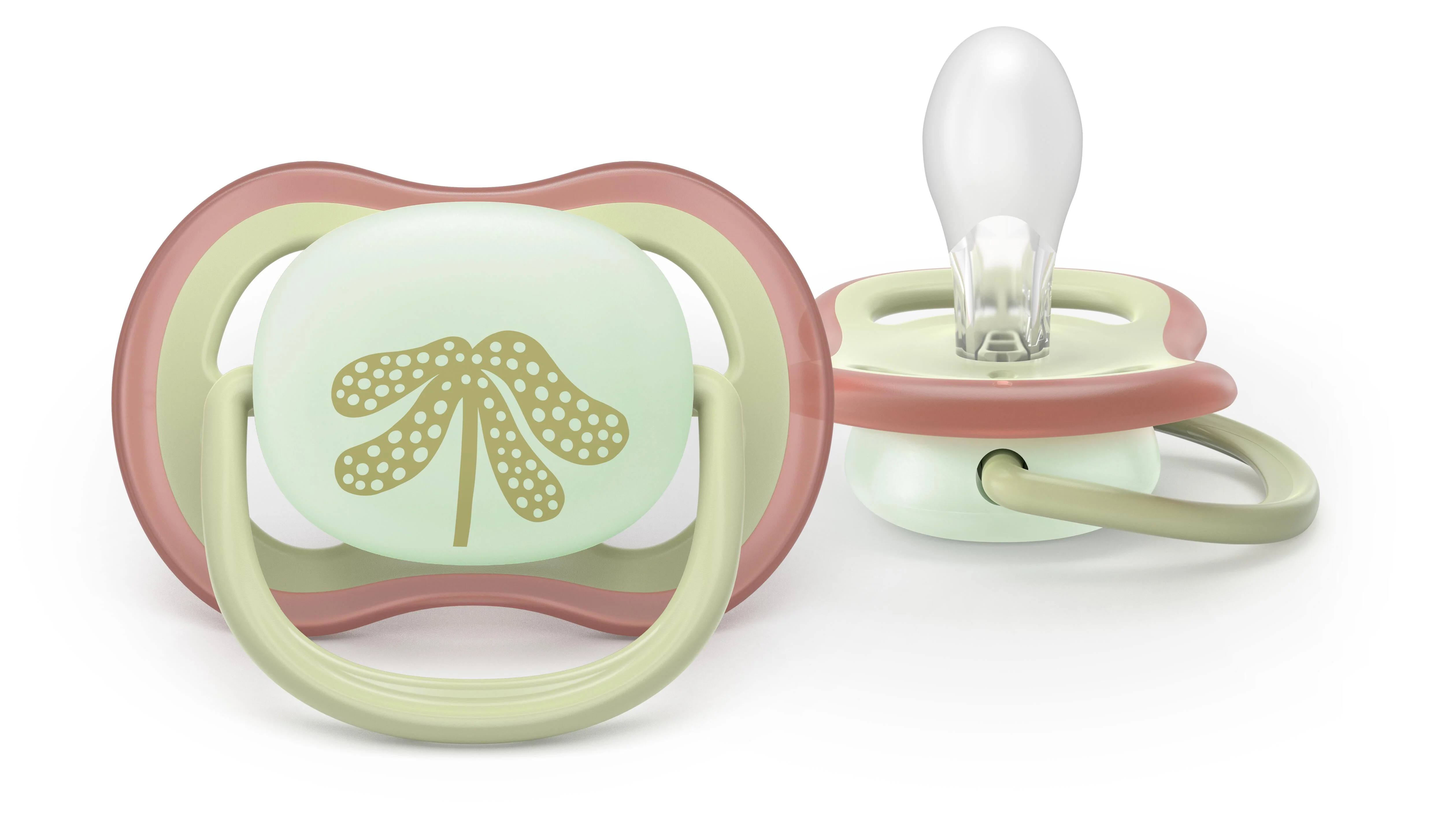 Philips AVENT - Cumlík Ultra air s obrázkom SCF087/18, denný a nočný 6-18 m, neutral 2 ks