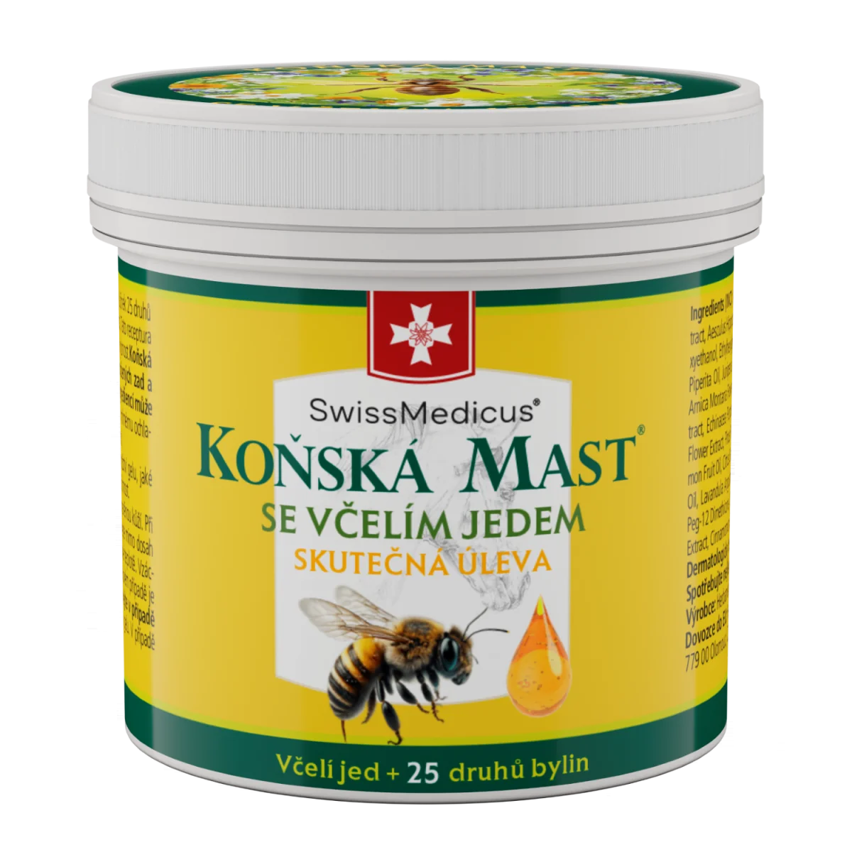 Konská masť so včelím jedom 150 ml - Green idea
