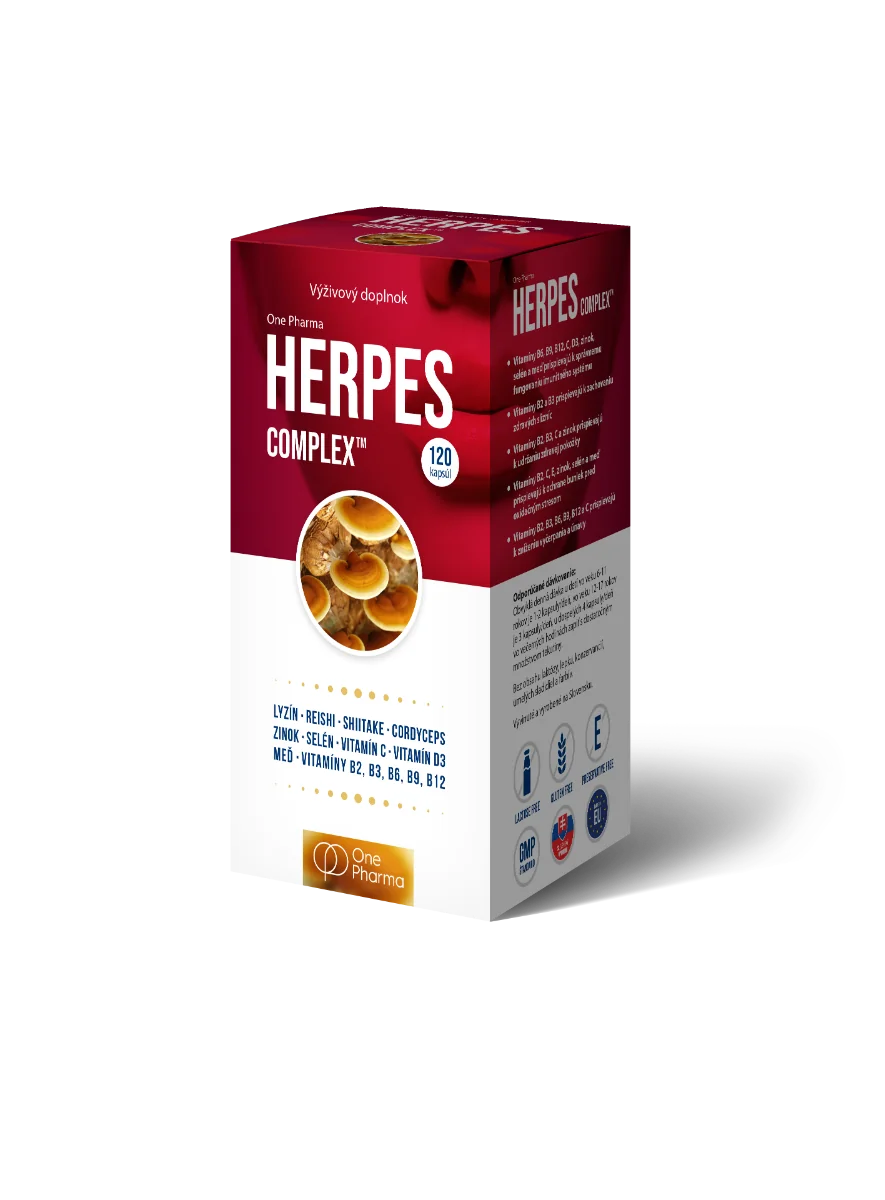 ONE PHARMA HERPES COMPLEX 120CPS 1×120 cps, výživový doplnok