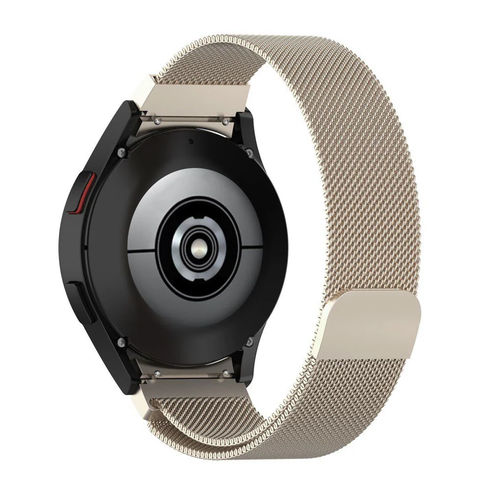 Tech-Protect Milanese remienok na Samsung Galaxy Watch 4 / 5 / 5 Pro / 6 / 7 / FE, starlight 6 / 7 / FE, starlight