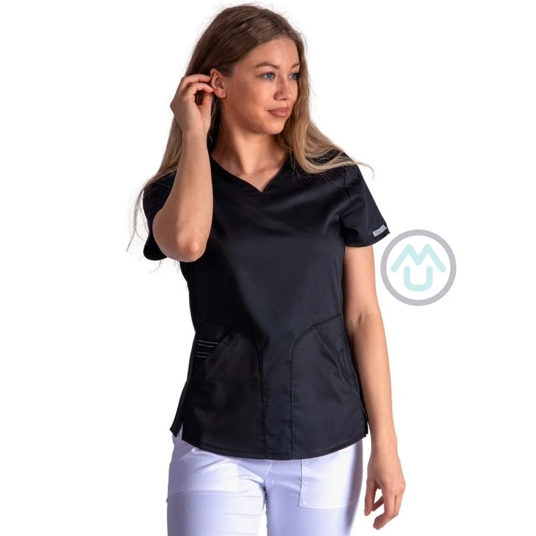 Dámska zdravotnícka blúza Cherokee Revolution ACTIVE STYLING - čierna XS