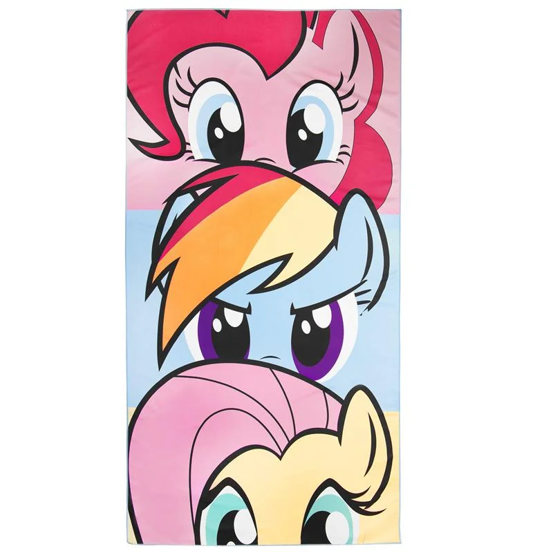 SPOKEY - HASBRO PINKIE Rýchleschnúci športový uterák, 80x160 cm, farebný, zn. MY LITTLE PONY