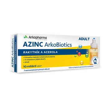 AZINC ArkoBiotics ADULT 7×10 ml, samostatné pitné dávky