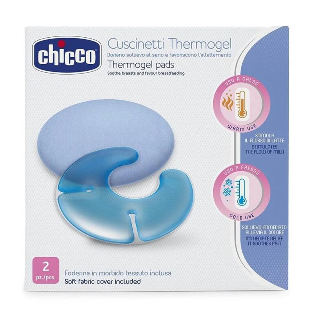 Chicco termo-gélové vyhrievacie a chladiace obklady na prsia 2 ks