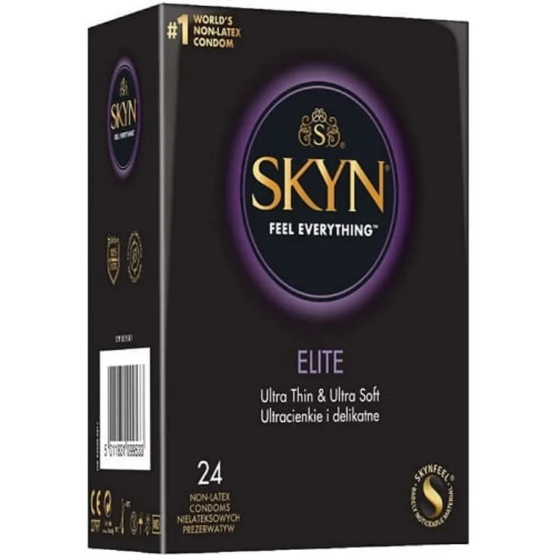 Elite – bezlatexové ultra tenké kondomy (24 ks)