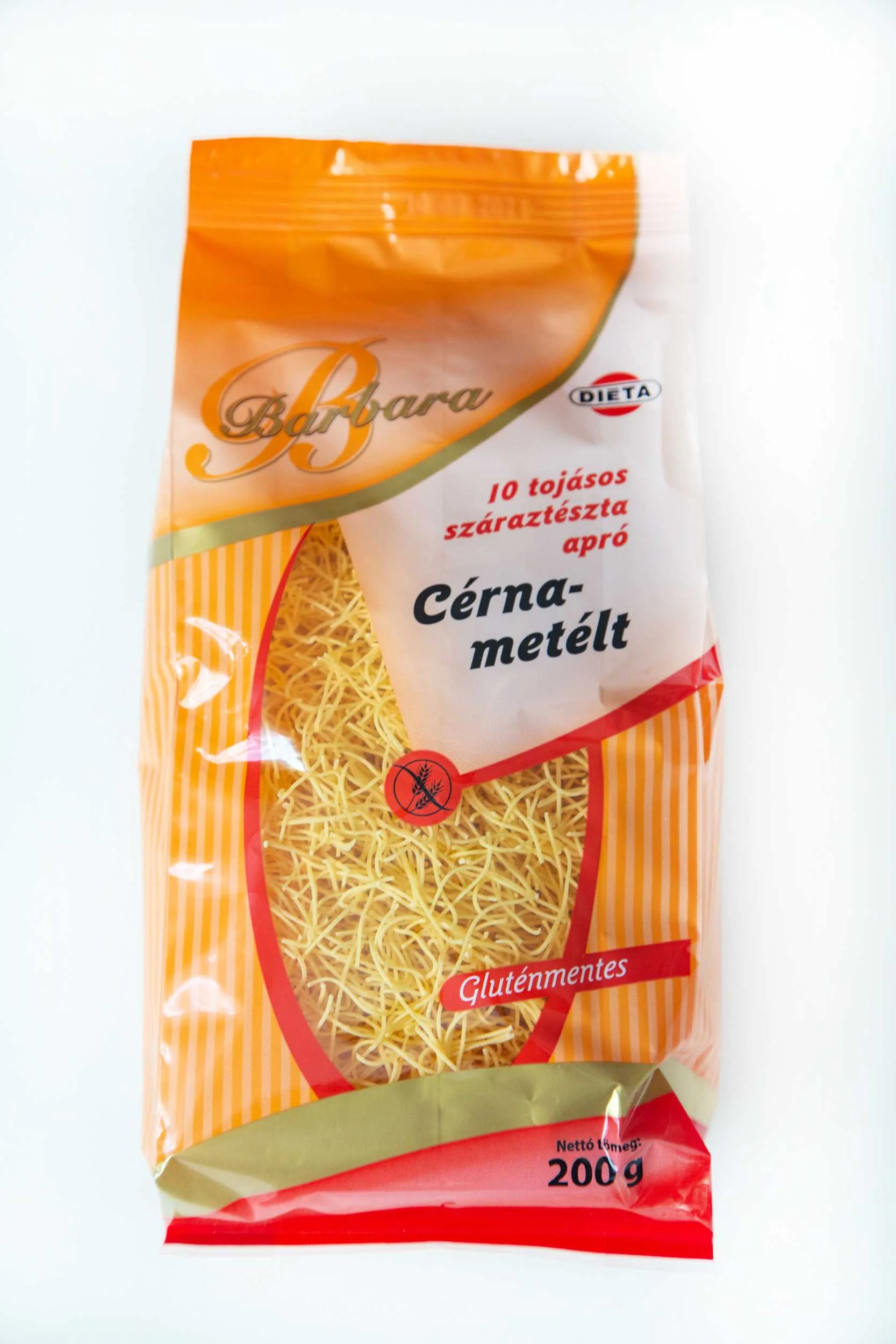 Barbara Nitovky Bezlepková cestovina 1×200 g, bezlepková cestovina