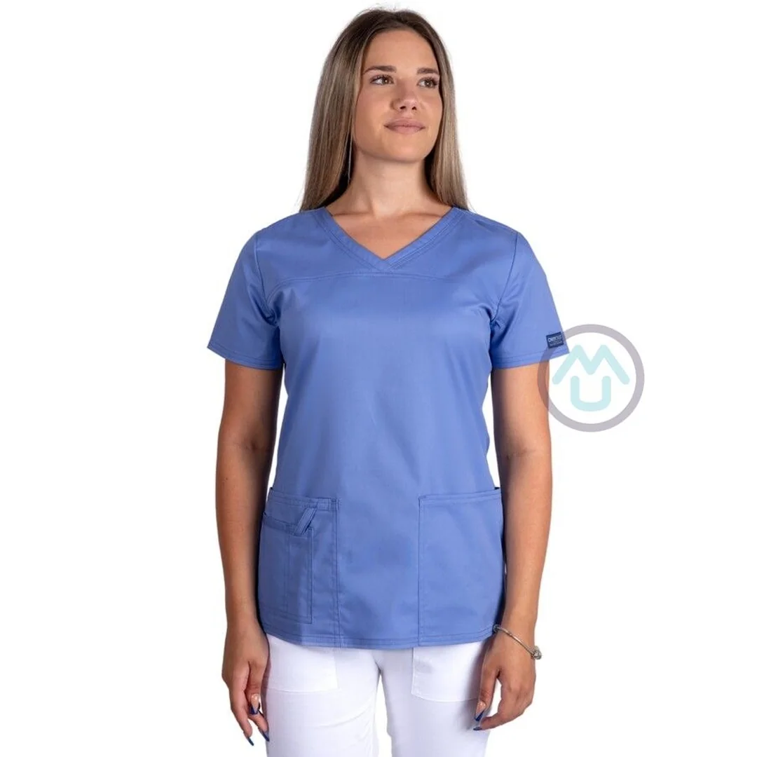 Pracovná blúza FIT - nebeská modrá 2XL