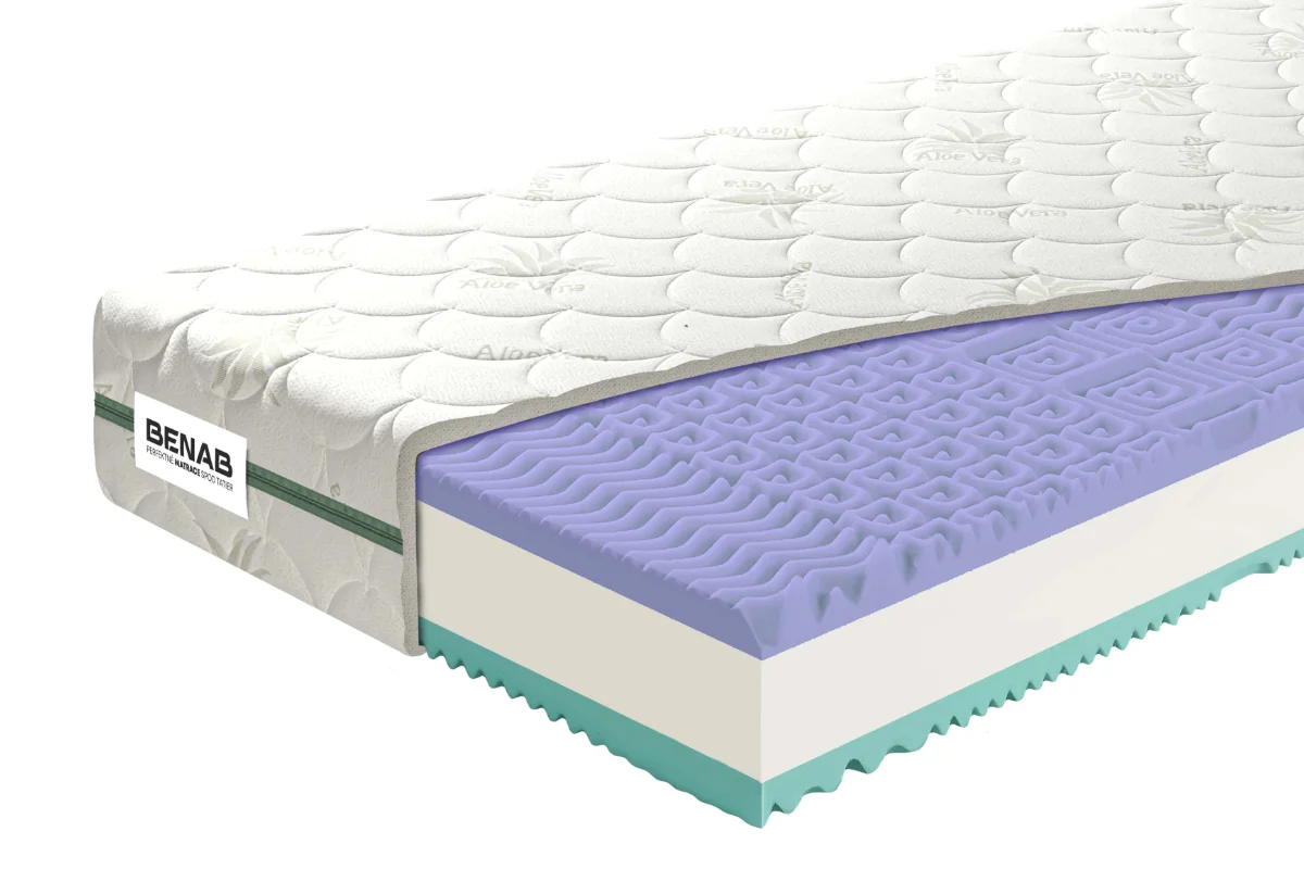 Matrac Benab BalanceMax 18 H3 / H4 140 x 200 cm Matrac z pamäťovej peny 18 cm sendvičový zónová ortopedické