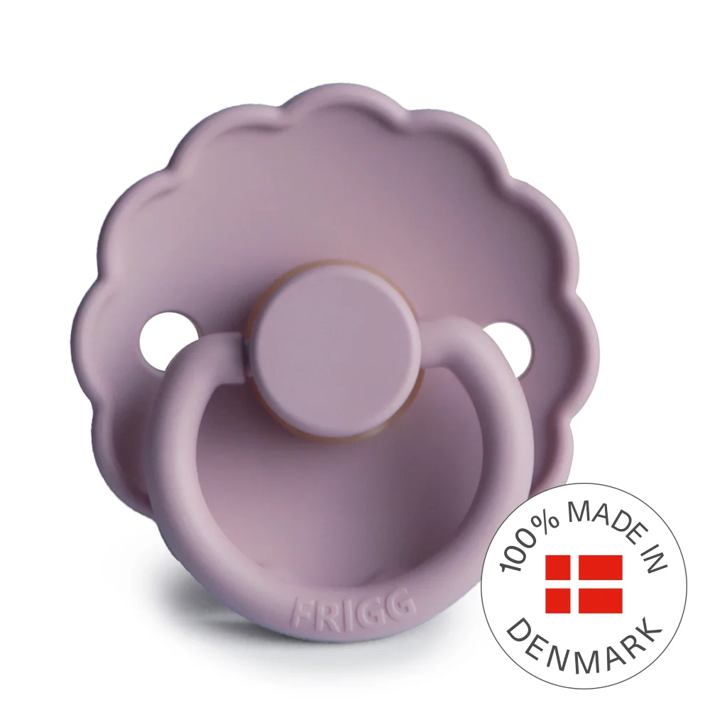 FRIGG Daisy kaučuk cumlík Heather, +6m 1×1 ks, cumlík