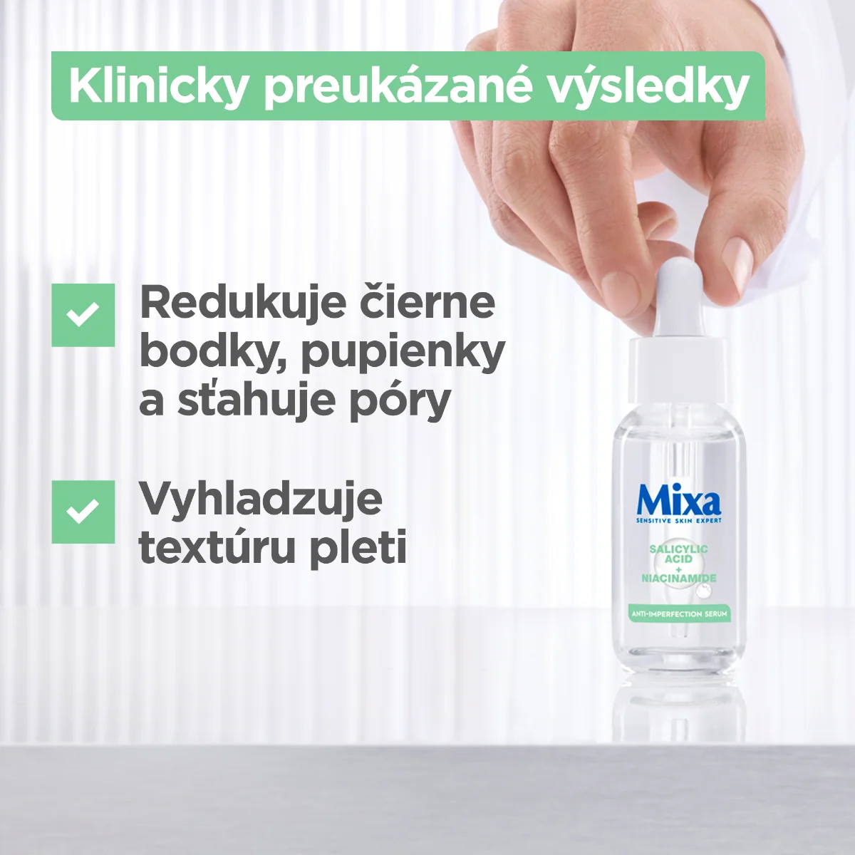 Mixa Sensitive Skin Expert sérum proti nedokonalostiam 1×30 ml, sérum
