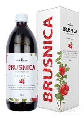 nefdesanté BRUSNICA 1×500 ml, šťava