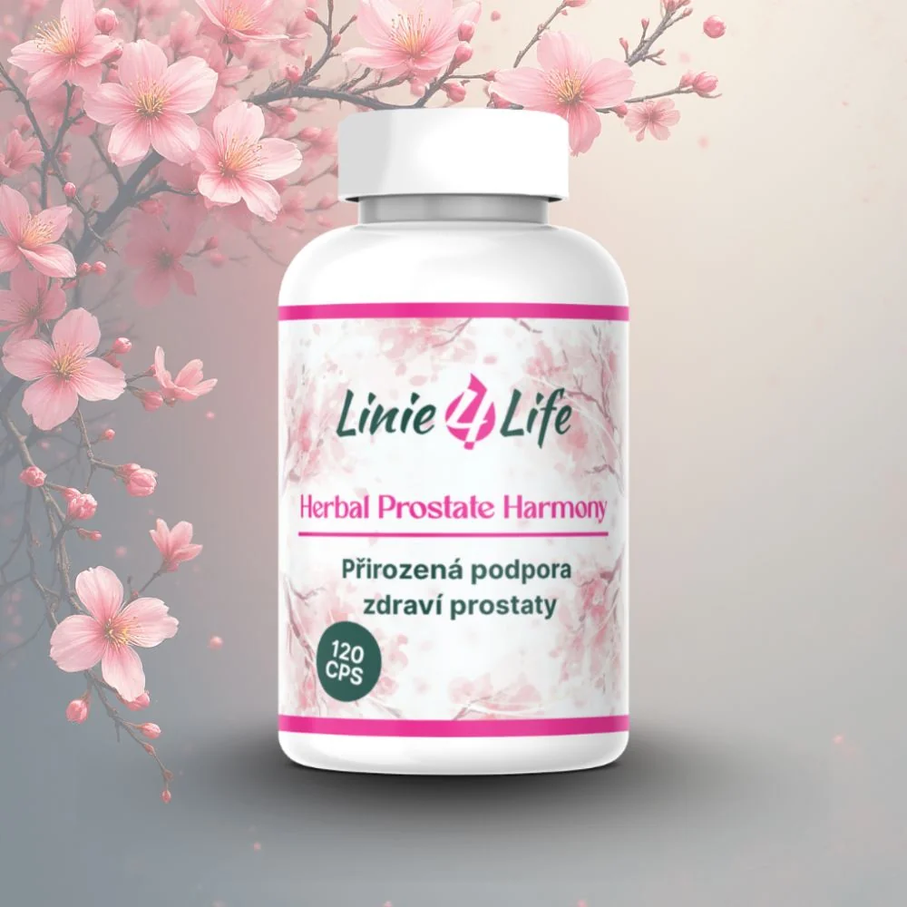 Linie4Life HERBAL PROSTATE HARMONY 120 kapsúl Podpora prostaty, bez plnidiel
