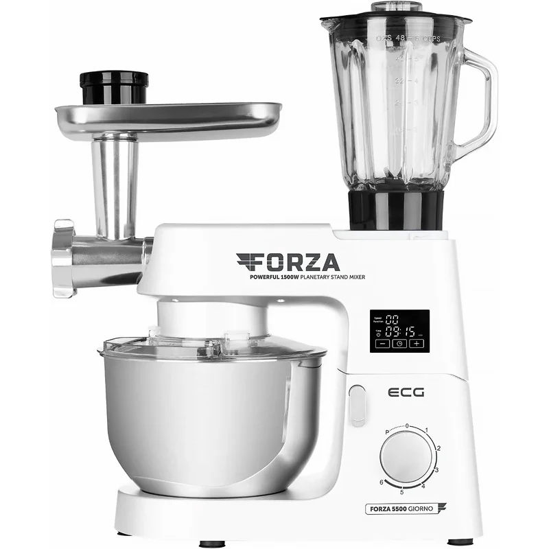 Robot kuchynský ECG FORZA 5500 GIORNO BIANCO 1500W 