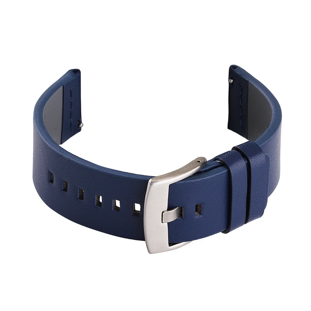 BStrap Fine Leather remienok na Huawei Watch GT 42mm blue