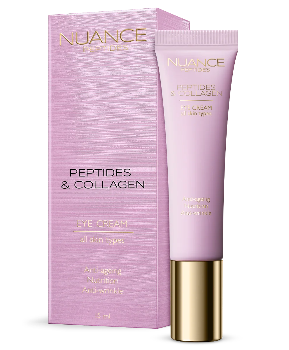 NUANCE PEPTIDES Eye Cream 1×15 ml, očný krém pre všetky typy pleti