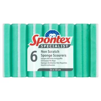 Spontex Specialist Non Scratch 1×6 ks, hubky