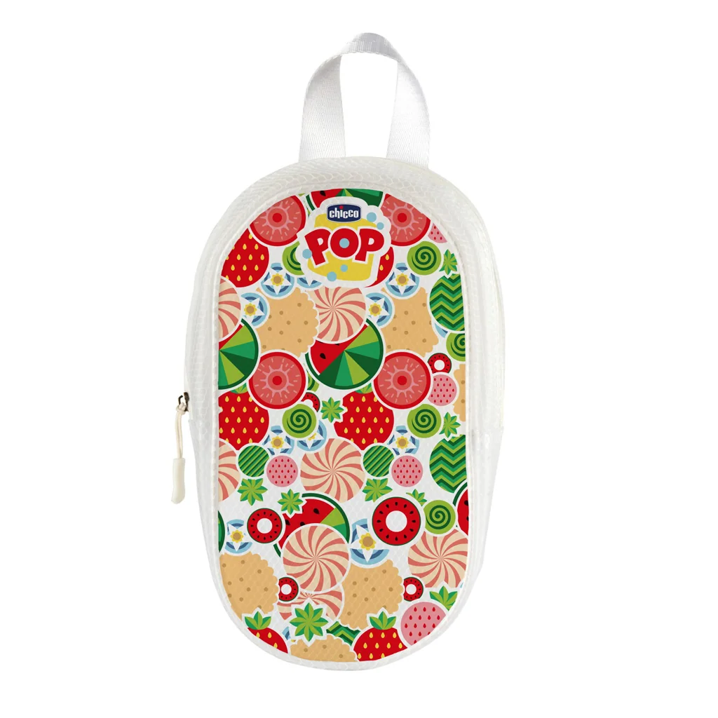CHICCO Kúpeľový a sprchový gél POP so športovým vreckom Bubbly Watermelon 300ml 300 ml