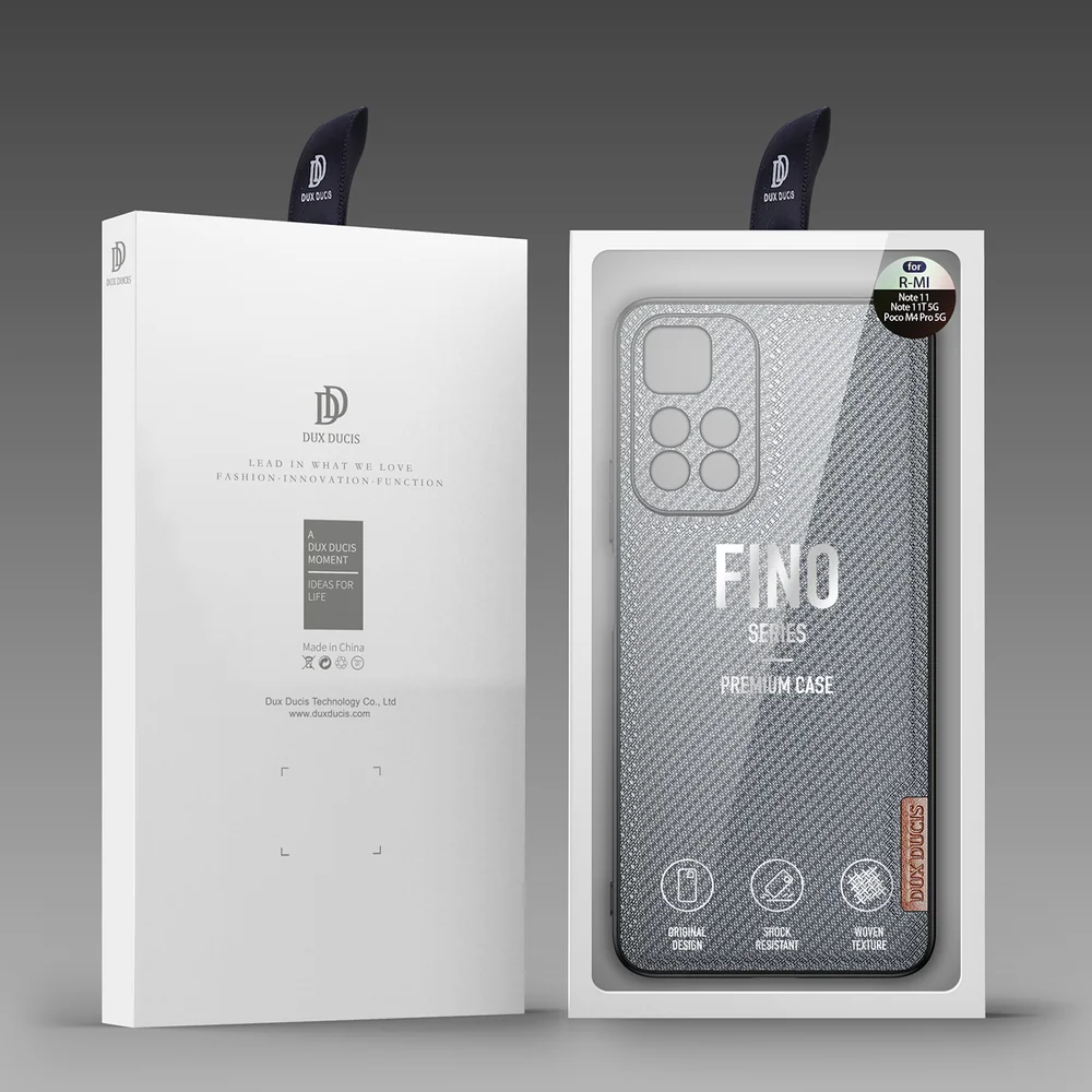 DUX DUCIS Fino kryt na Xiaomi Poco M4 Pro 5G modrý