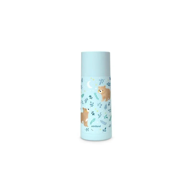 Miniland Detská nerezová termoska Dreamland 350 ml - medvedíky
