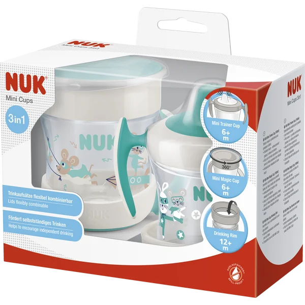 NUK súprava hrnčekov MINI CUPS 1 set