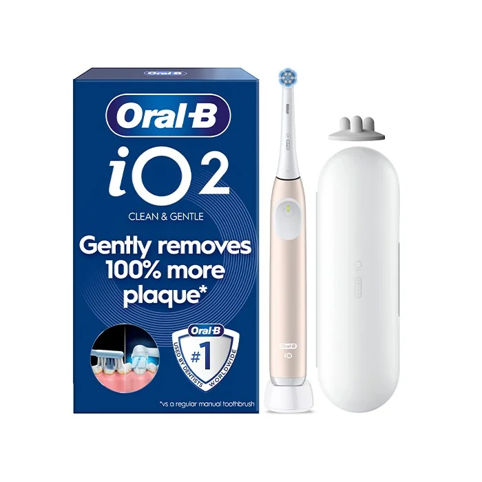 Oral-B iO 2 Calm Pink elektrická zubná kefka 1 ks