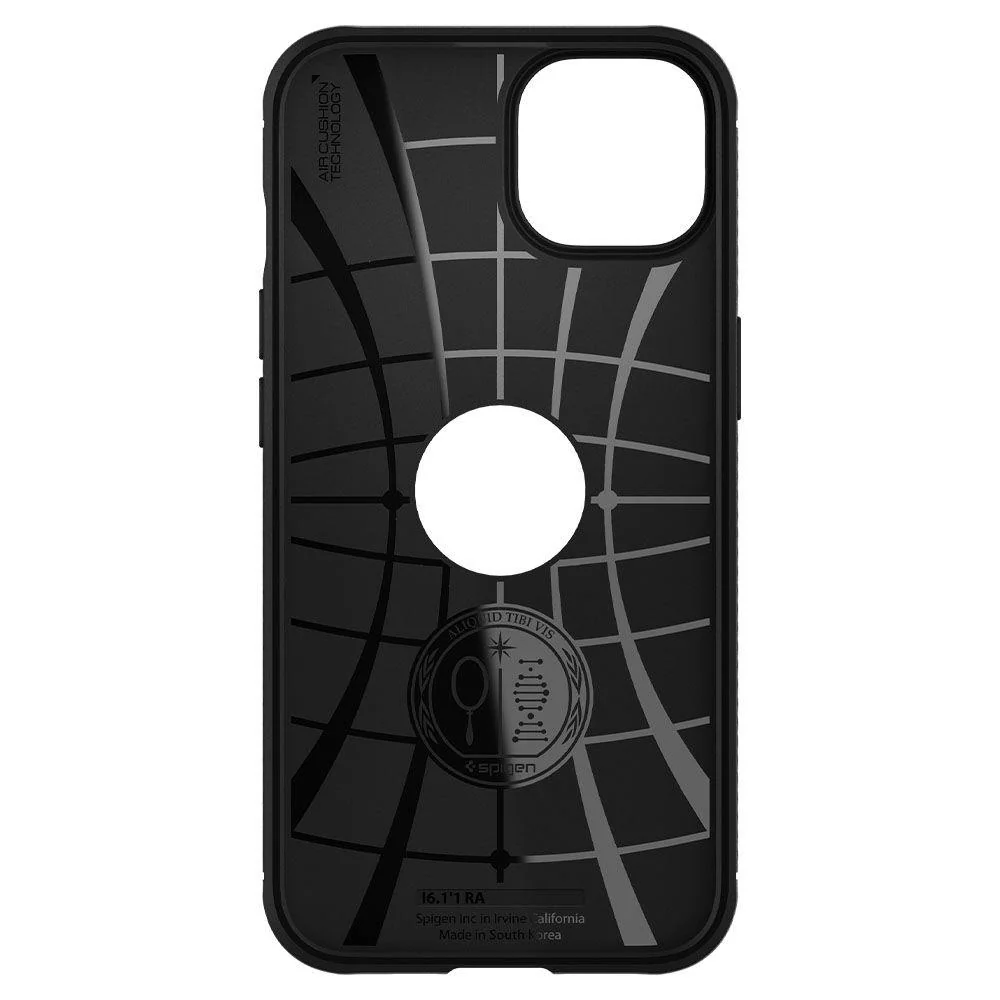 Spigen Rugged Armor silikónový kryt na iPhone 13, čierny