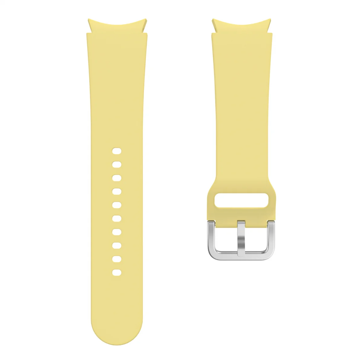Bstrap Silicone remienok na Samsung Galaxy Watch 4 / 5 / 5 Pro / 6 yellow
