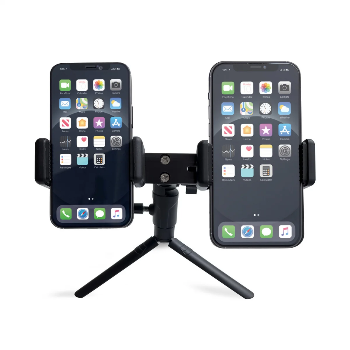 MG Dual Holder držiak na mobil so statívom, čierny